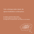 Endlich Platz einnehmen