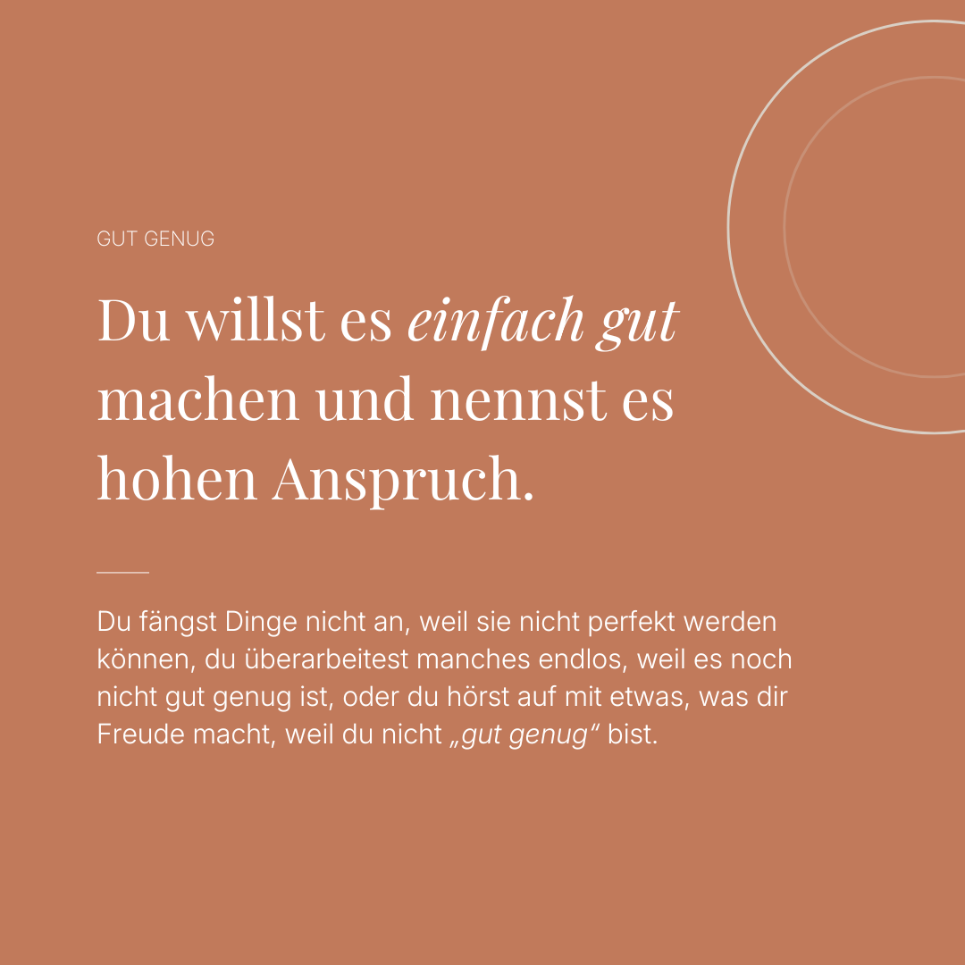 Gut genug